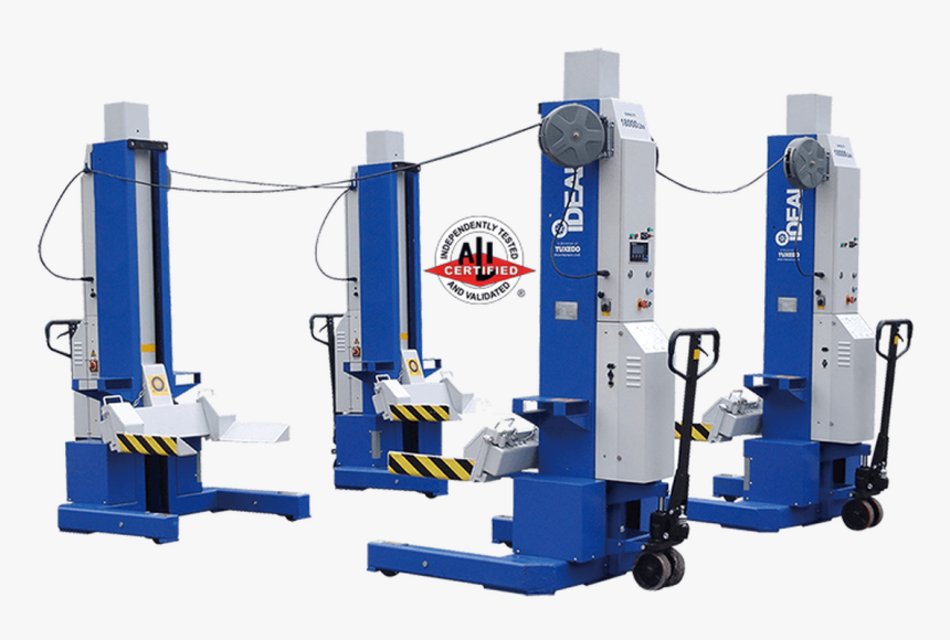 Ideal Msc 18k X Ali Certified Wheel Engaging Mobile - Mobile Column Lift, HD Png Download, Free Download