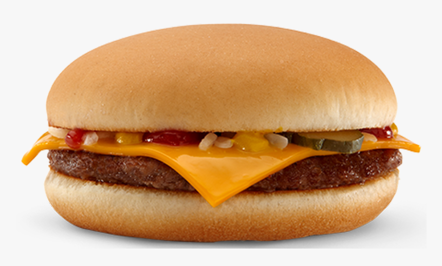 Mcdonald"s Cheeseburger Hamburger Fast Food Mcdonald"s - Transparent Burger, HD Png Download, Free Download