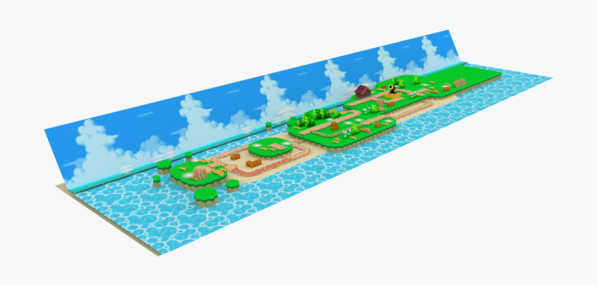 Download Zip Archive - Newer Super Mario Bros Ds World 8, HD Png Download, Free Download