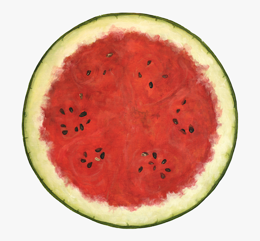 Transparent Watermelon Slice Png - Thomson Model Of Atom Watermelon, Png Download, Free Download