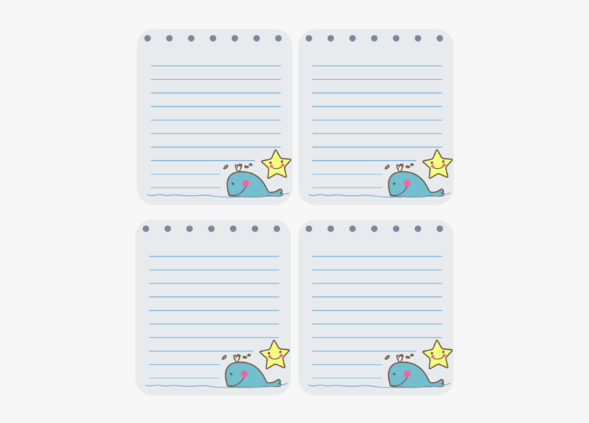 Index Card Print Outs - Printable Note Cards, HD Png Download, Free Download