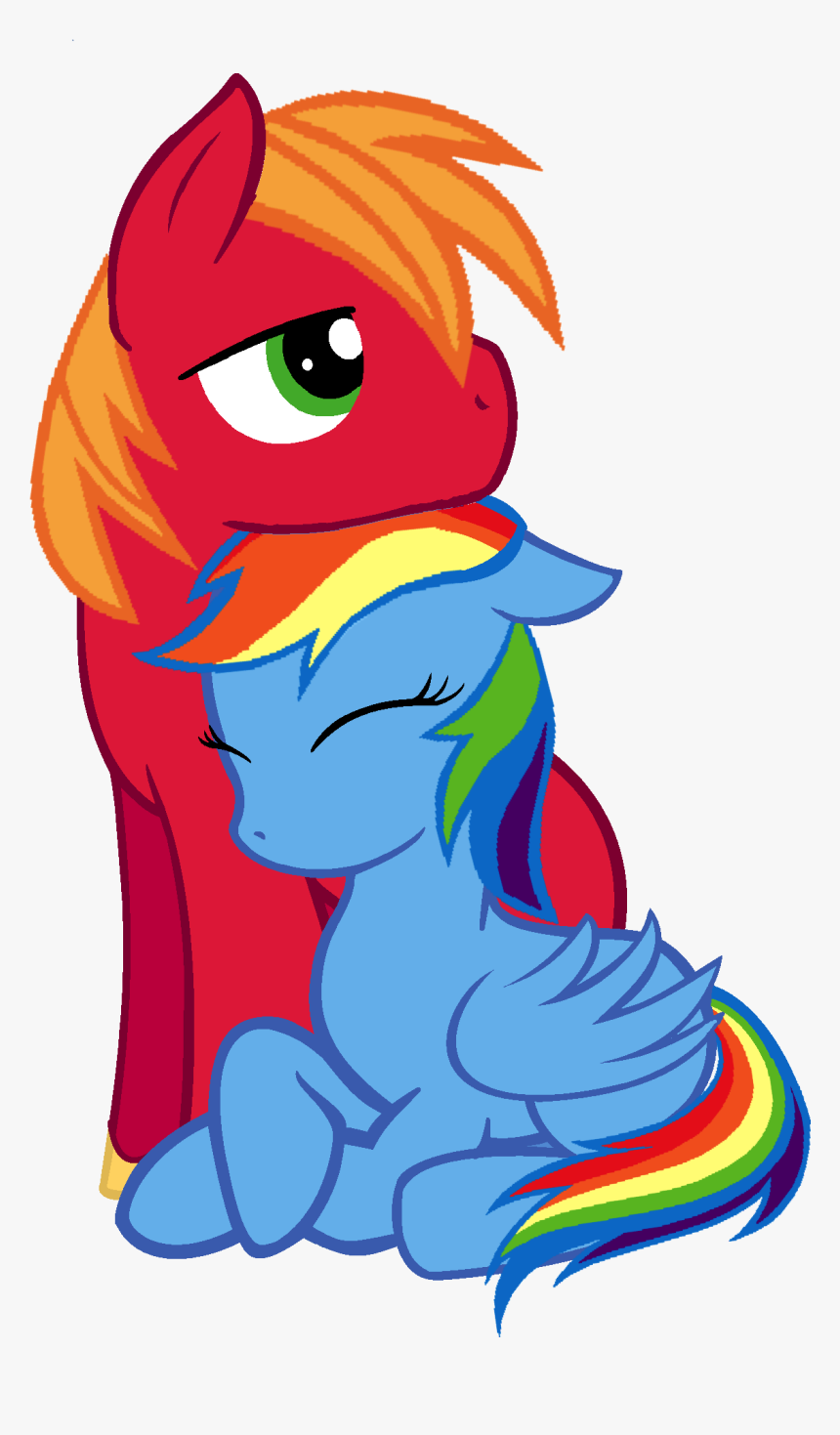 My Little Pony Friendship Is Magic Roleplay Wikia - My Little Pony Big Mac And Rainbow Dash, HD Png Download, Free Download