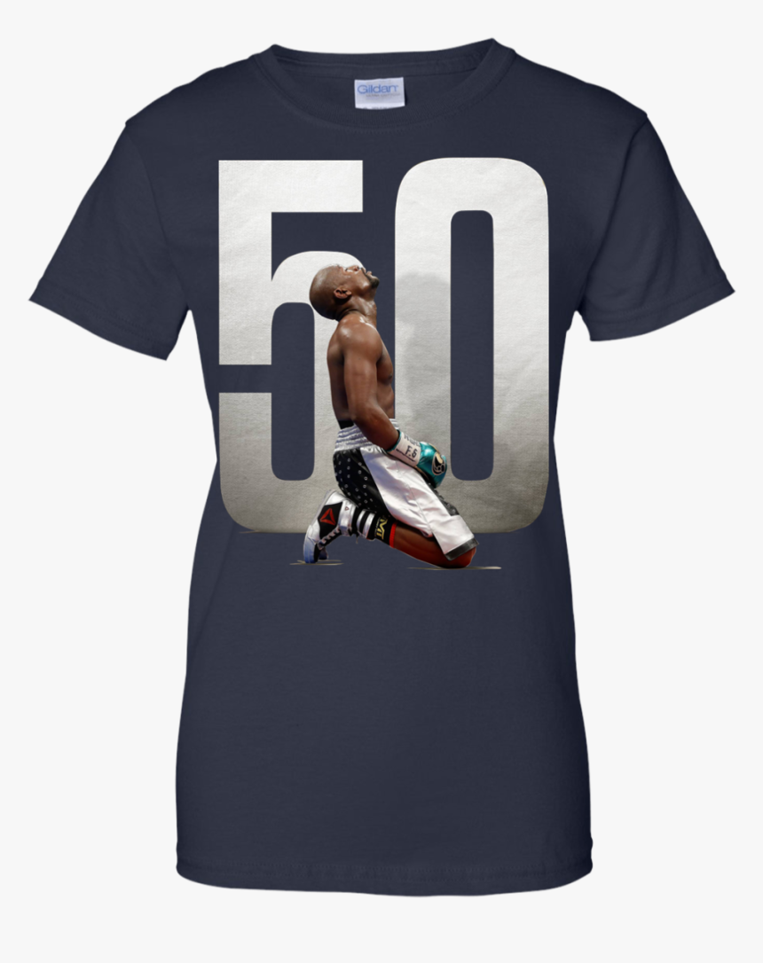 Transparent Floyd Mayweather Png - 50 0 Floyd Mayweather T Shirt, Png Download, Free Download