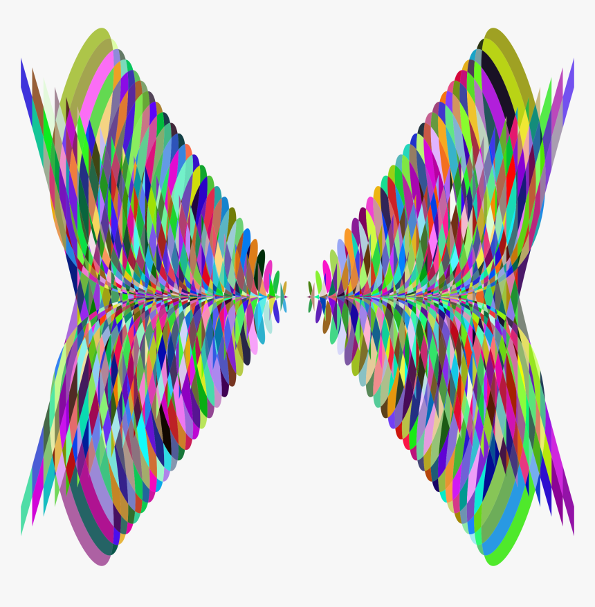 Prismatic Abstract Butterfly Wings, HD Png Download, Free Download