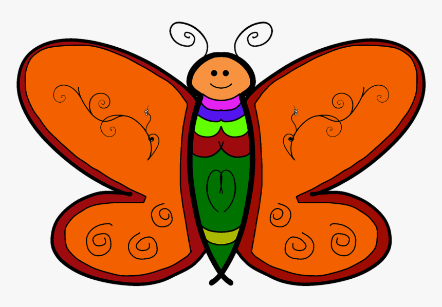 Butterfly Spring Nature Wings Png Image - Cartoon, Transparent Png, Free Download