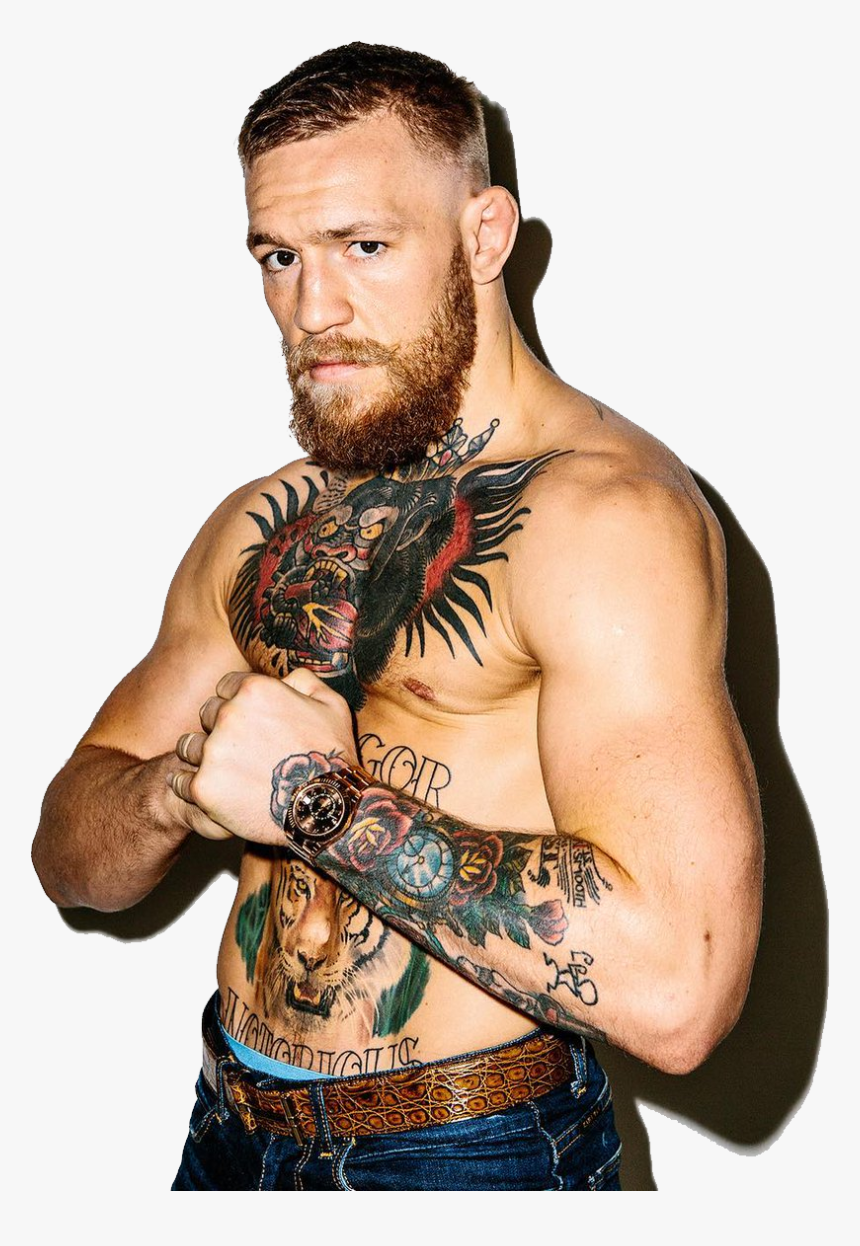 Conor Mcgregor Png - Barba De Mcgregor, Transparent Png, Free Download