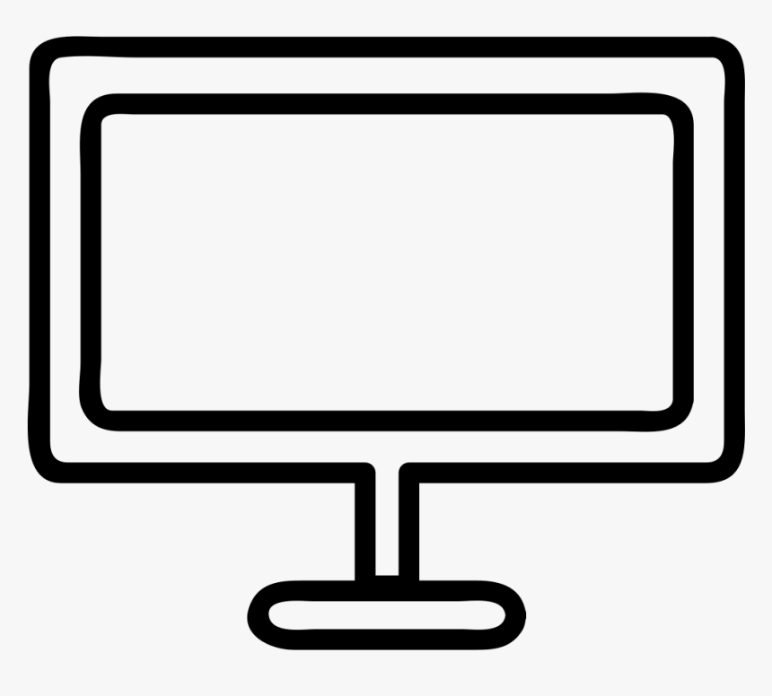 Computer Repair - Fernseher Symbol, HD Png Download, Free Download