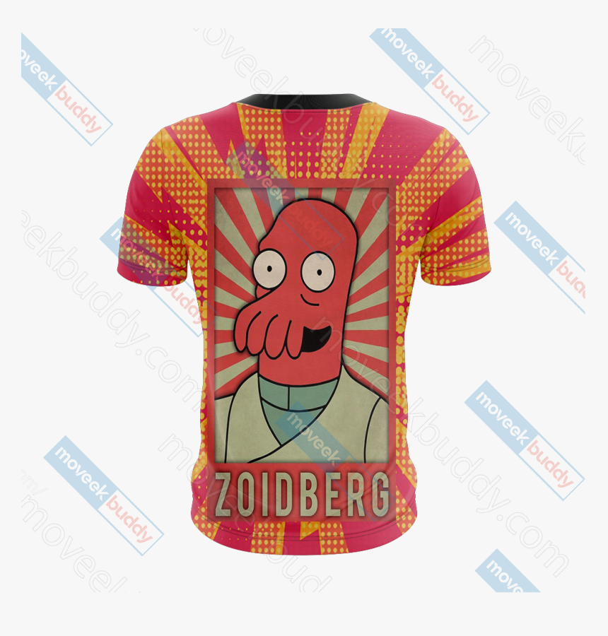 Futurama Why Not Zoidberg Unisex 3d T-shirt - Cartoon, HD Png Download, Free Download