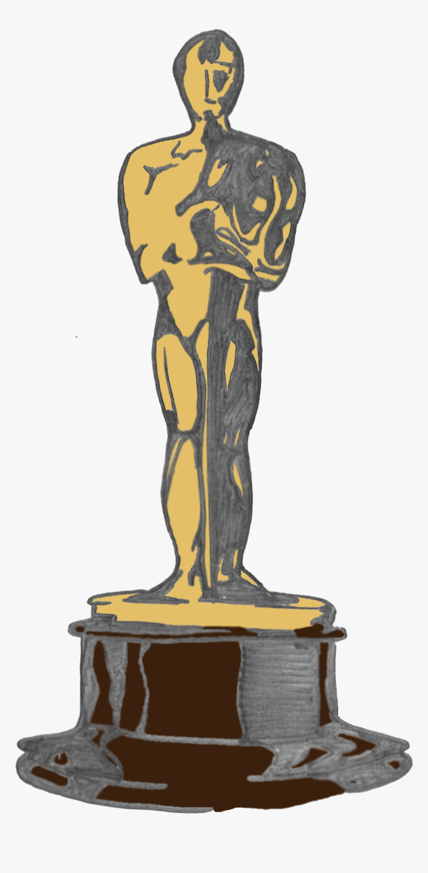 Trophy Drawing Grammy Award - Illustration, HD Png Download, Free Download