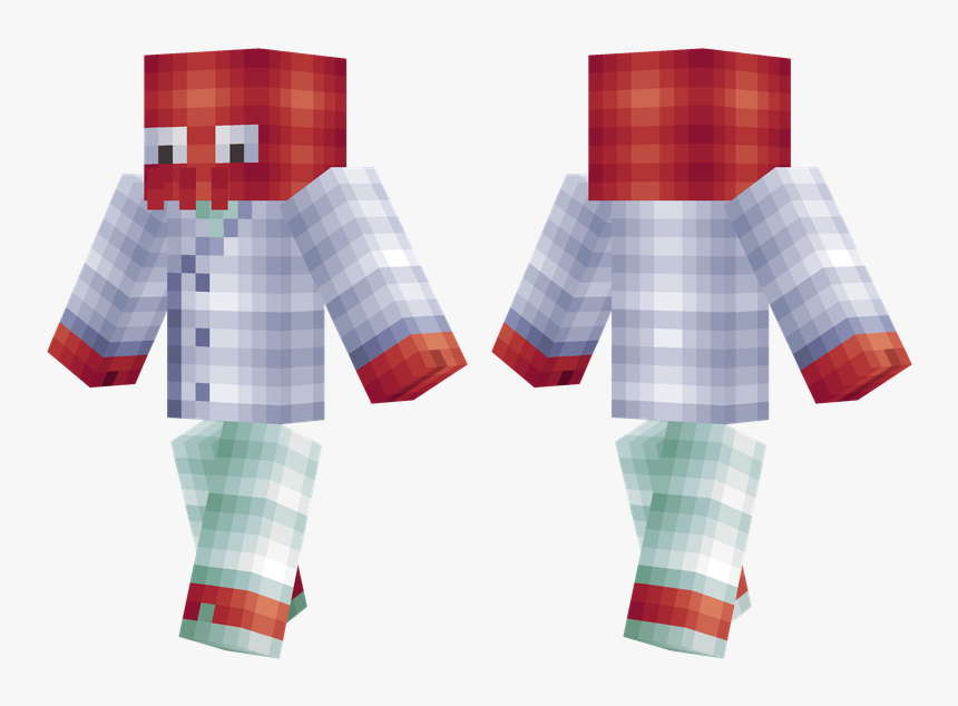 Skin Minecraft Zoidberg, HD Png Download, Free Download