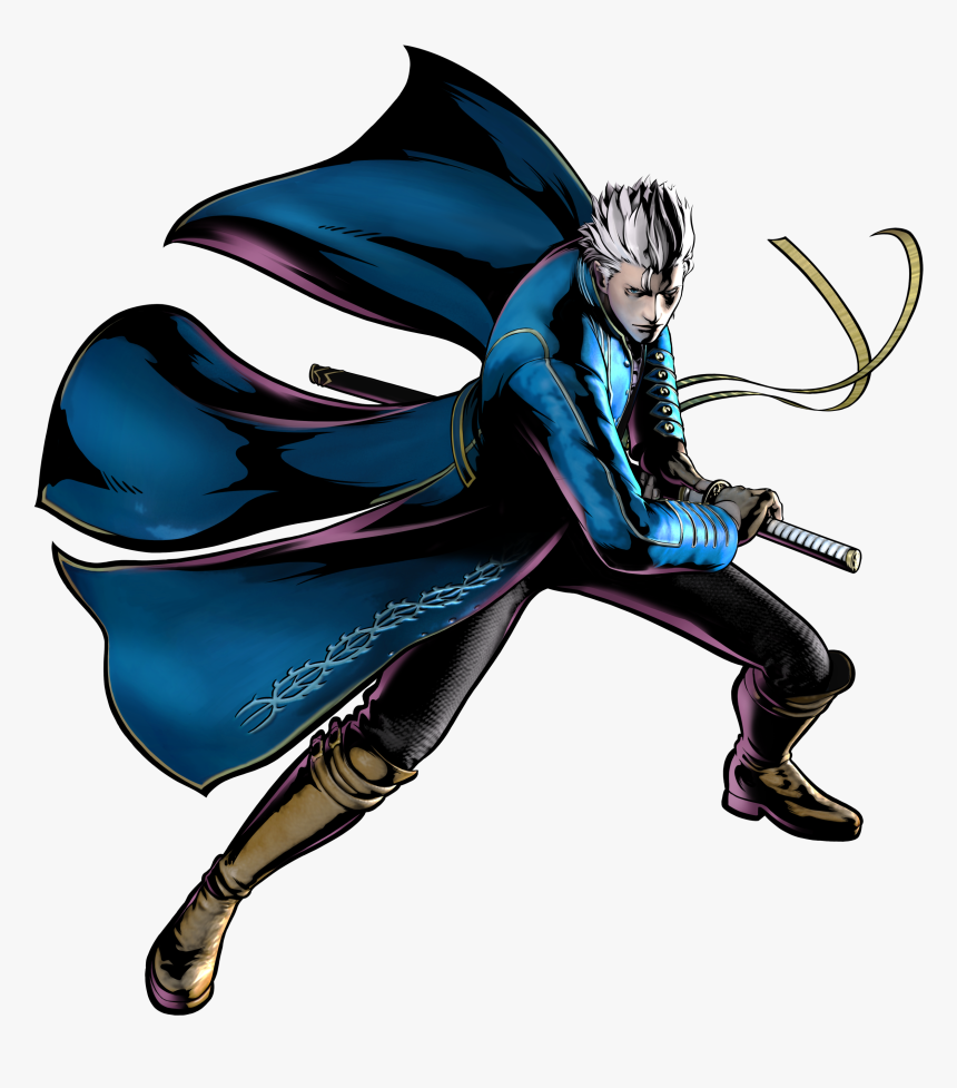 Vergil Ultimate Marvel Vs Capcom 3, HD Png Download, Free Download