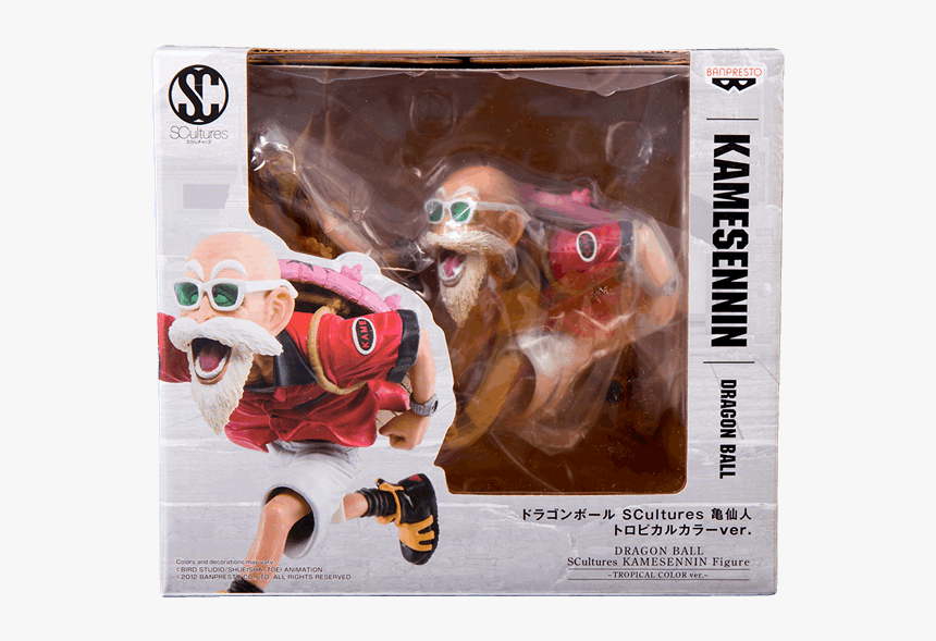 Dragon Ball Scultures Master Roshi Tropical Ver, HD Png Download, Free Download