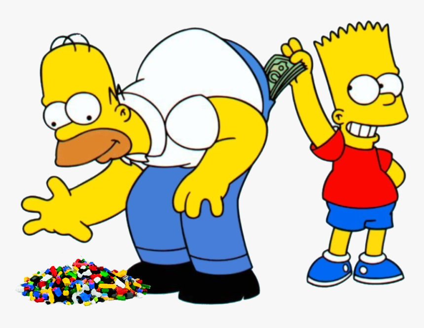 Simpsons Lisa And Bart, HD Png Download, Free Download