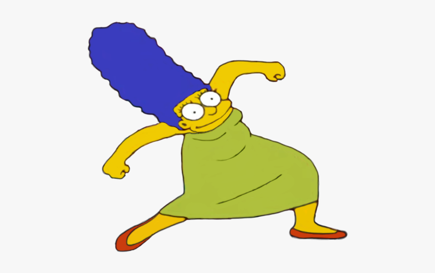 #meme #de #marge #simpsons - Marge Simpson Meme Png, Transparent Png, Free Download