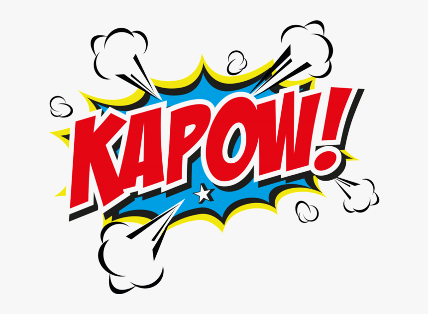 Superhero Kapow, HD Png Download, Free Download