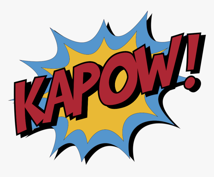 Transparent Kapow Png - Transparent Background Superheroes Png, Png Download, Free Download
