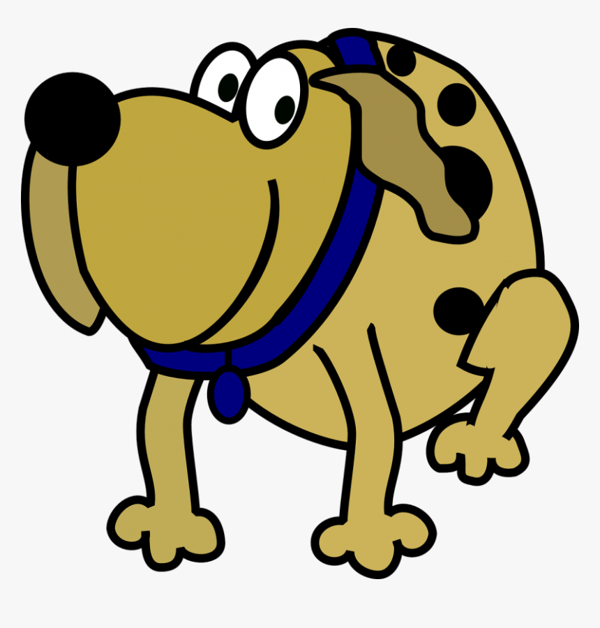 Cartoon Dog Sitting 28, Buy Clip Art - Happy Birthday Dee Animated Gifs, HD Png Download, Free Download