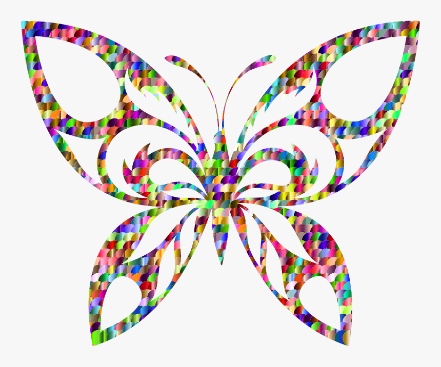 On The Nature Of Isotherms At First - Silver And Gold Butterflies, HD Png Download, Free Download