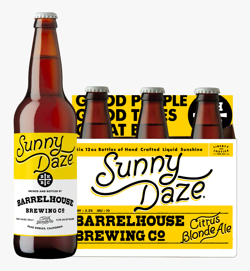 Bhbc Six Packs And Bomber Sunnydaze - Glass Bottle, HD Png Download, Free Download