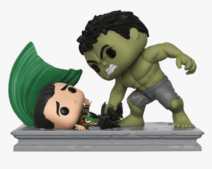 Hulk Smashing Loki Funko Pop, HD Png Download, Free Download