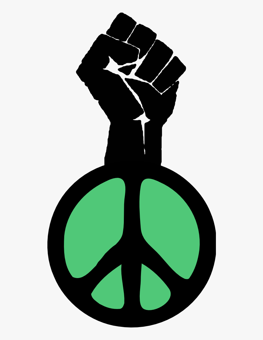 Fist Occupy Wall Street Fight The Power Peace Groovy - Nat Turner's Rebellion Symbol, HD Png Download, Free Download