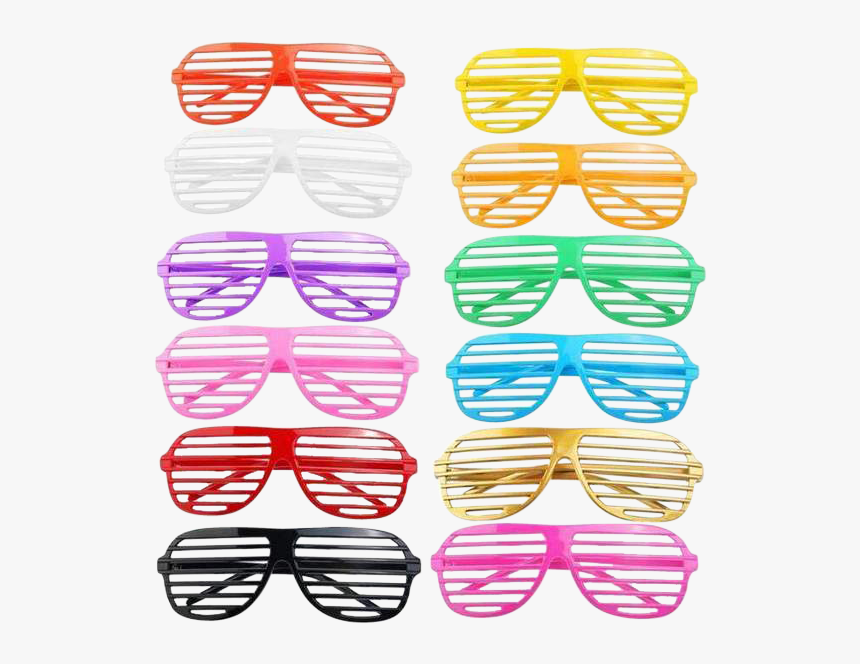 Transparent Shutter Glasses Png - Party Rock Shades, Png Download, Free Download