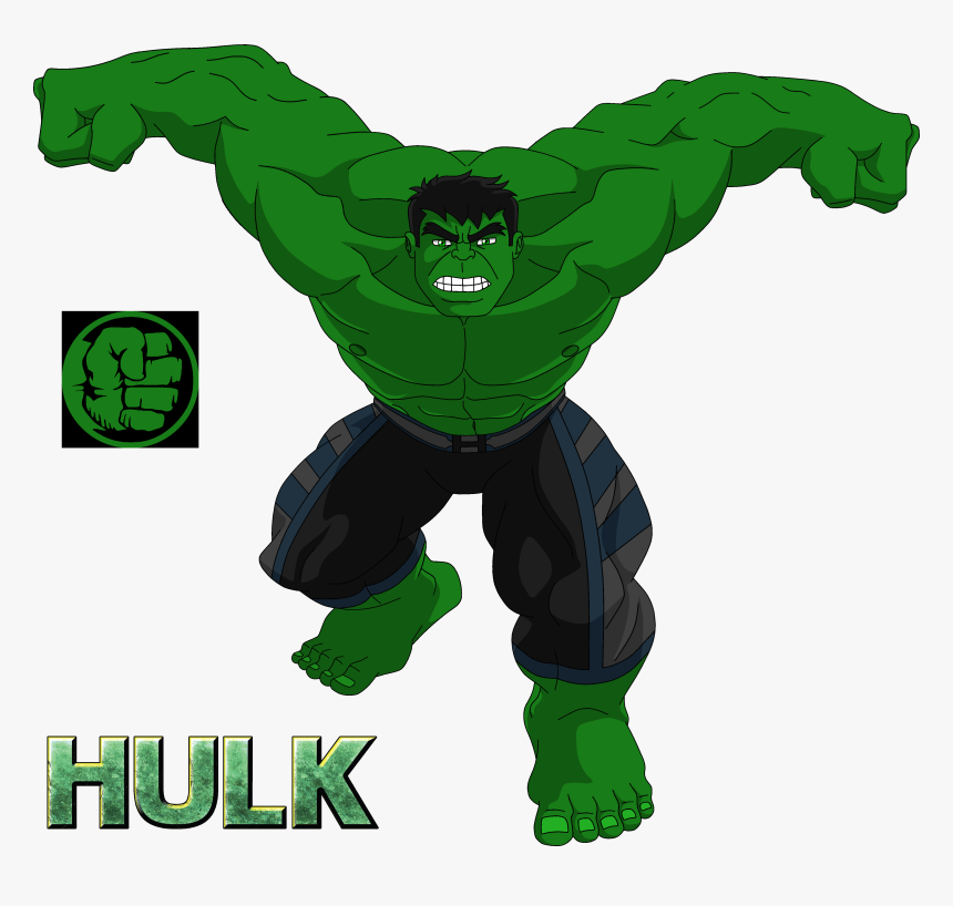 Hulk - Incredible Hulk Cartoon Drawing, HD Png Download, Free Download