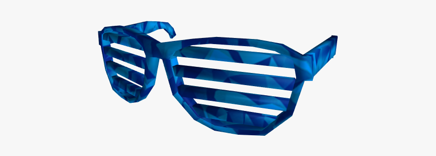 Blue Sparkle Time Shutter Shades - Goggles, HD Png Download, Free Download