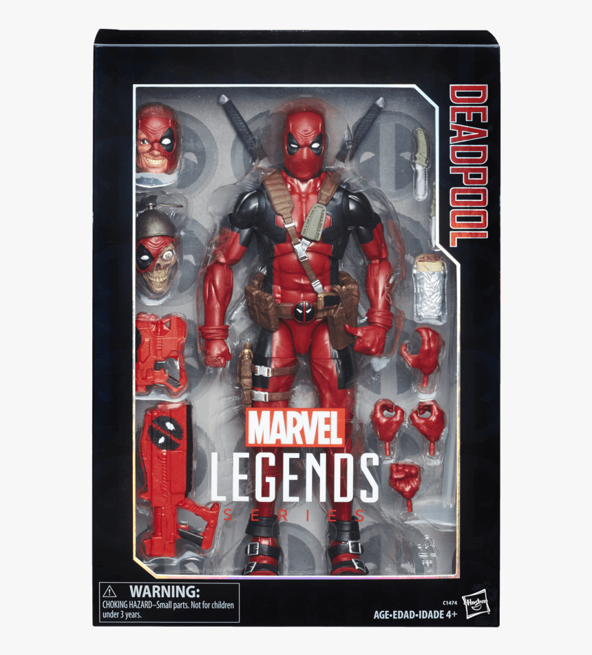 Marvel Legends Series 12-inch Figures - Marvel Legend Series Deadpool, HD Png Download, Free Download