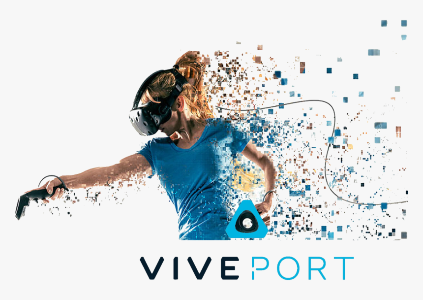 Htc Viveport - Virtual Reality Vive Poster, HD Png Download, Free Download