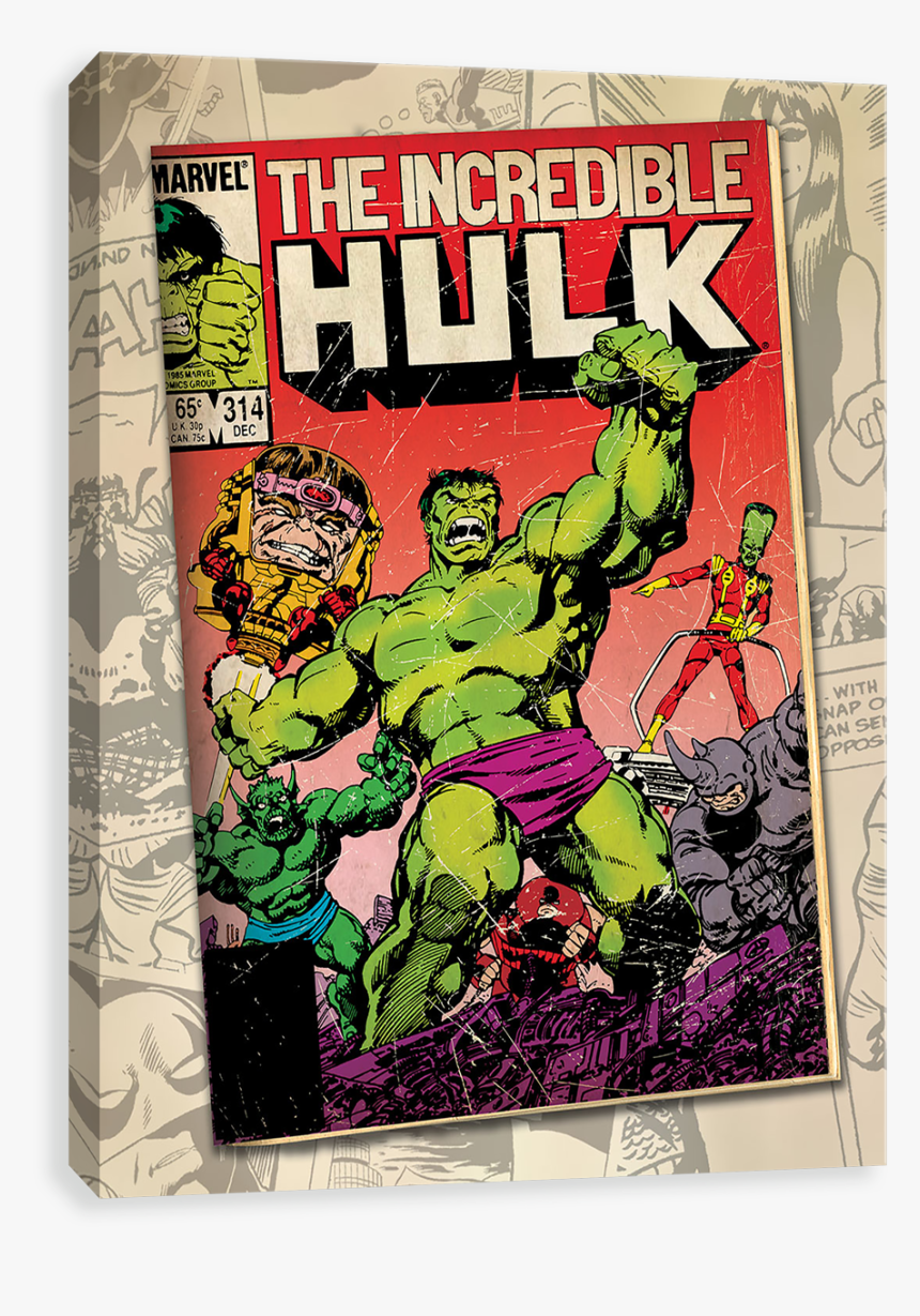 Comic Marvel - Power - Incredible Hulk 314, HD Png Download, Free Download