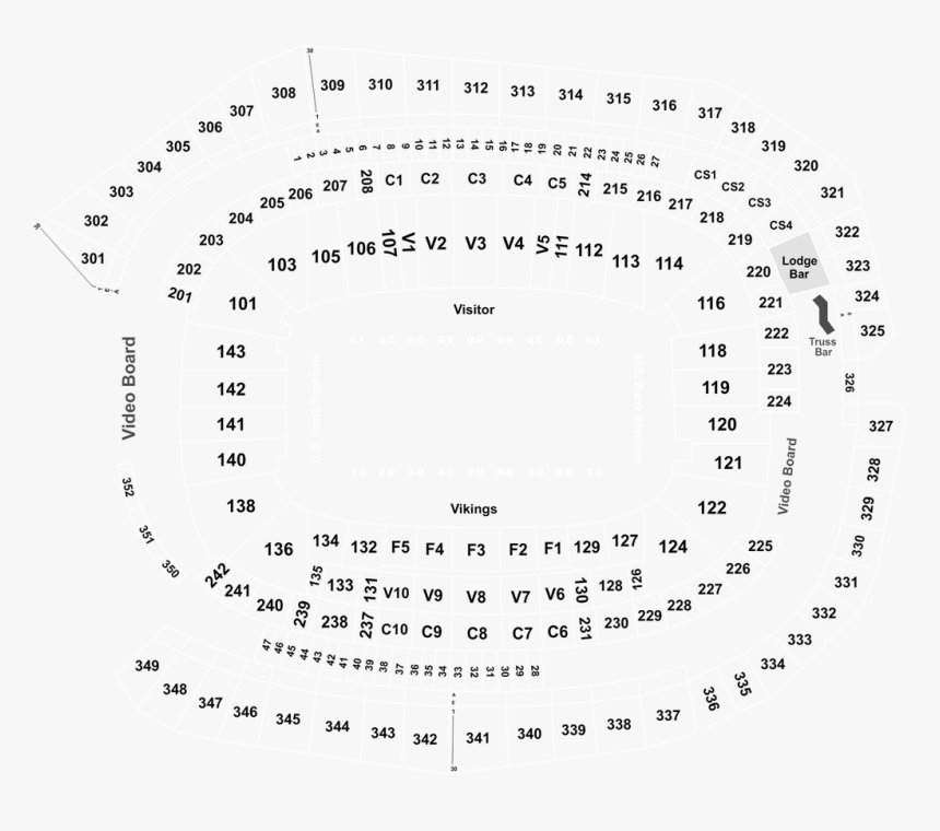 Taylor Swift Seating Chart Sofi Stadium, HD Png Download, Free Download