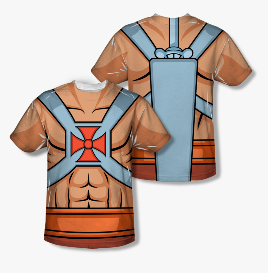 T Shirt He Man , Png Download - He Man Costume T Shirt, Transparent Png, Free Download