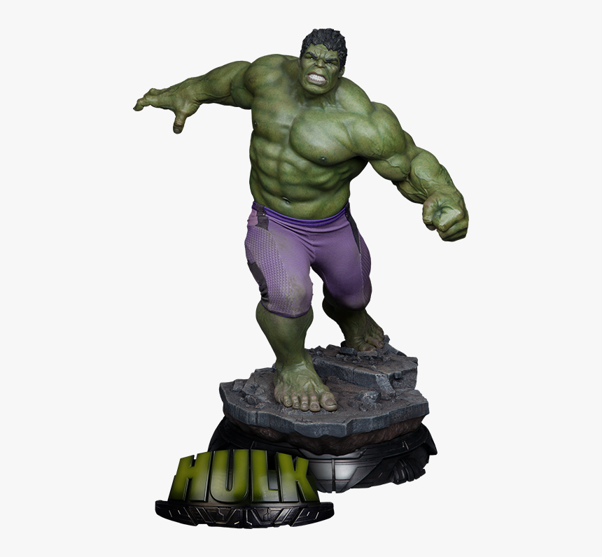Avengers Age Of Ultron Hulk Maquette Silo - Marvel Hulk Statue Buy, HD Png Download, Free Download