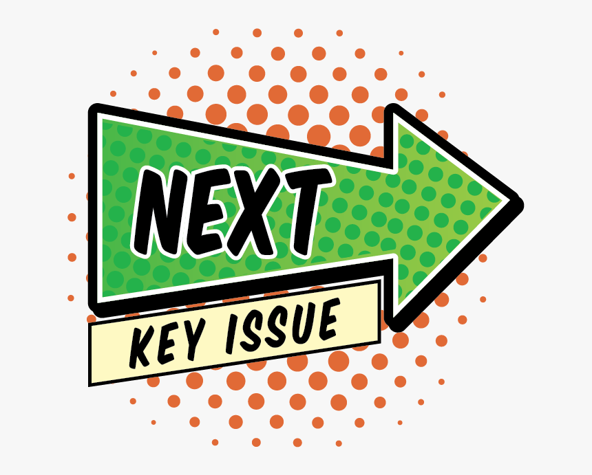 Click Here To See The Next Key Issue - Comic Arrow Png, Transparent Png, Free Download