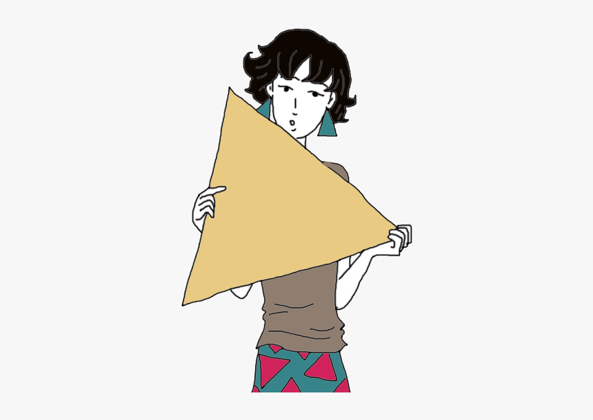 Triangle - Cartoon, HD Png Download, Free Download