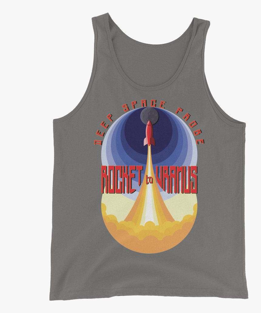 Rocket To Uranus Tank-top - She Dreams In Color She Dreams In Red Shirt, HD Png Download, Free Download