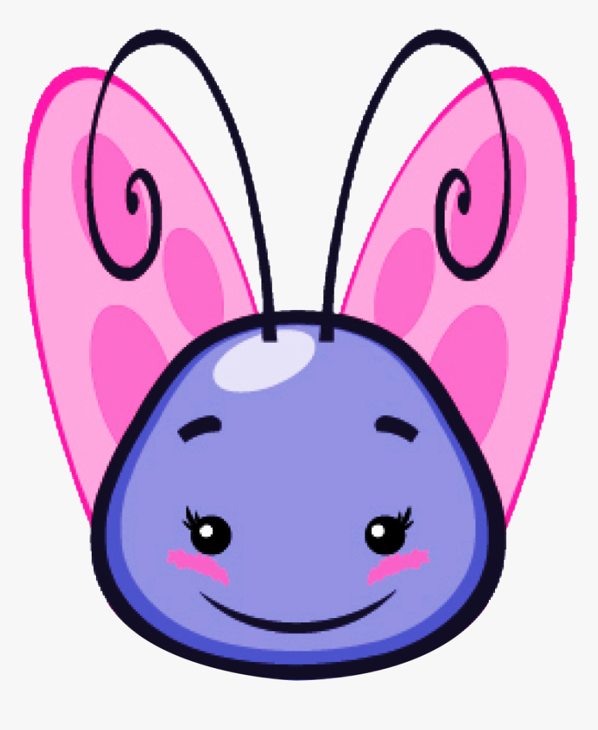 Lil Butterfly Head - Borboletinha Galinha Pintadinha, HD Png Download, Free Download