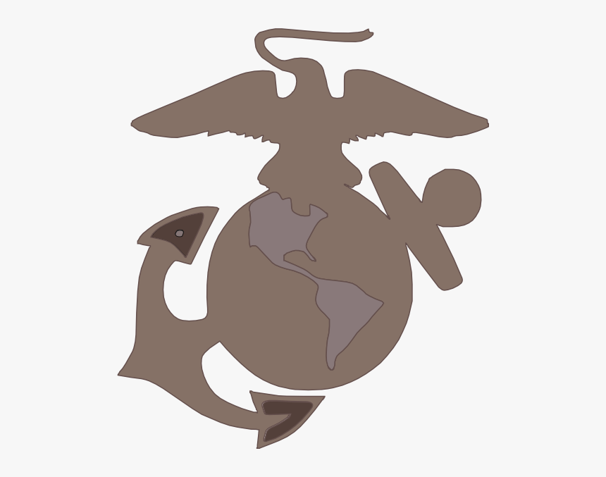 The United States Marine Corps Eagle, Globe, And Anchor - Marine Corp Logo Svg, HD Png Download, Free Download