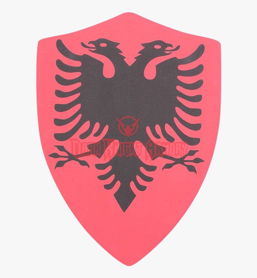 Double Headed Eagle Larp Heater Shield , Png Download - Albanian Flag Eagle Png, Transparent Png, Free Download