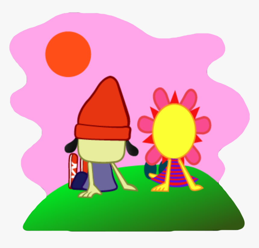 Parappa And Sunny Funny From The Parappa The Rapper - Flower Parappa The Rapper X Sunny Funny, HD Png Download, Free Download