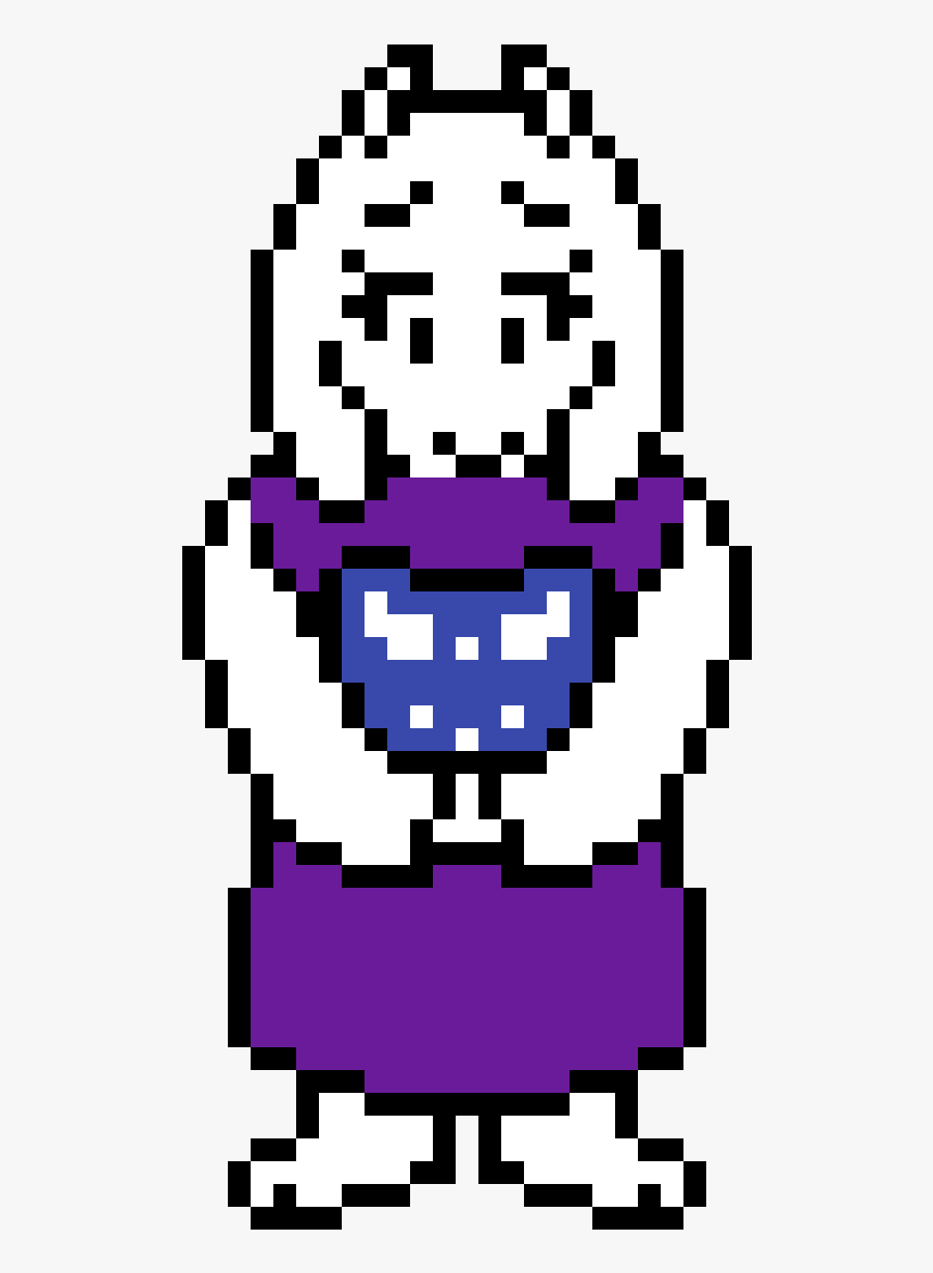 Undertale Toriel Overworld Sprite, HD Png Download, Free Download