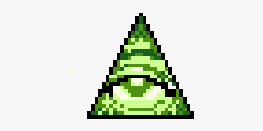 Illuminati Pixel Art, HD Png Download, Free Download