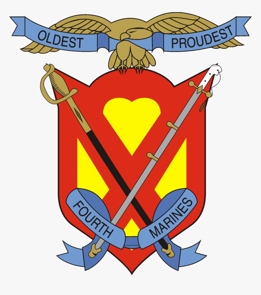 Transparent Eagle Globe And Anchor Png - 4th Marine Regiment, Png Download, Free Download