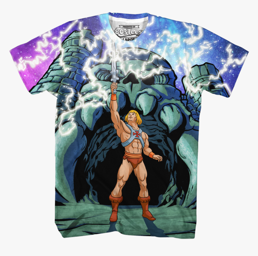 Transforming He-man Sublimation Shirt - He Man Sublimation Shirt, HD Png Download, Free Download