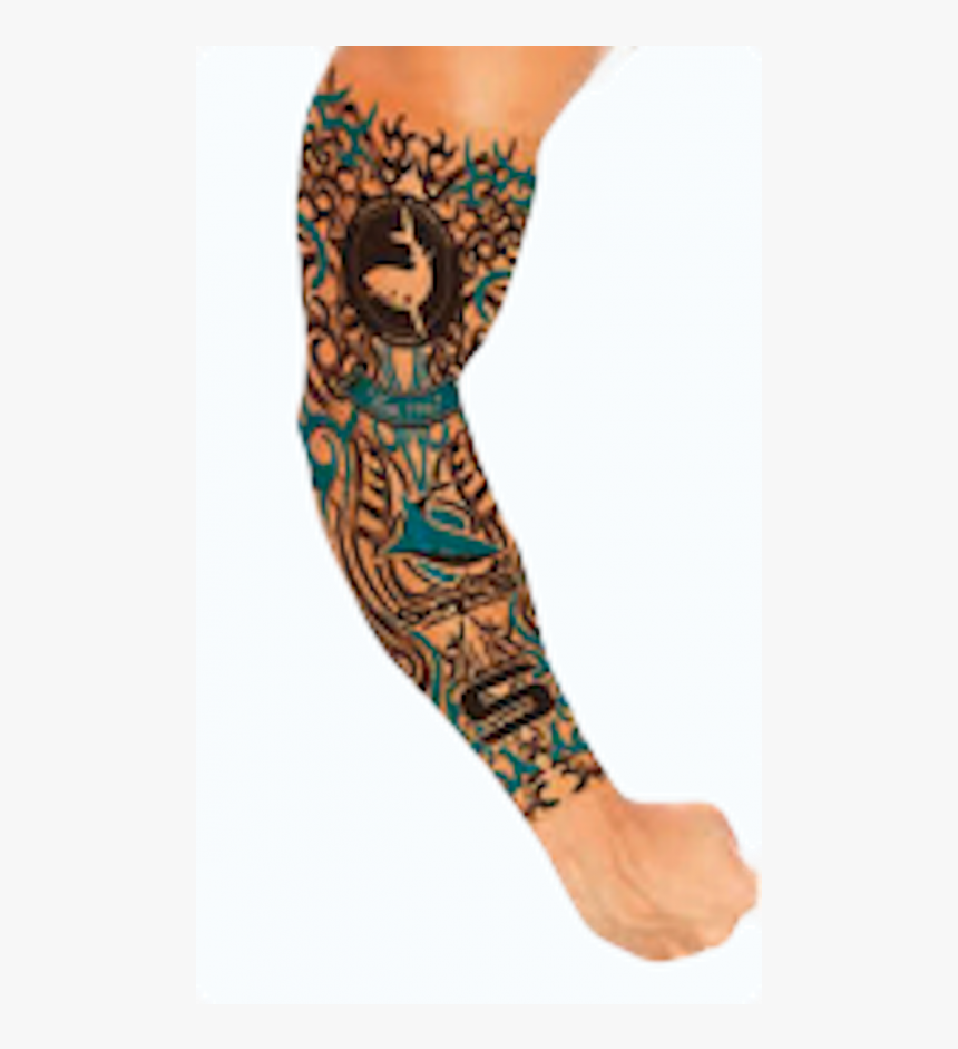 Cronulla Sharks Nrl Adult Tattoo Sleeve - Sleeve Tattoo, HD Png Download, Free Download