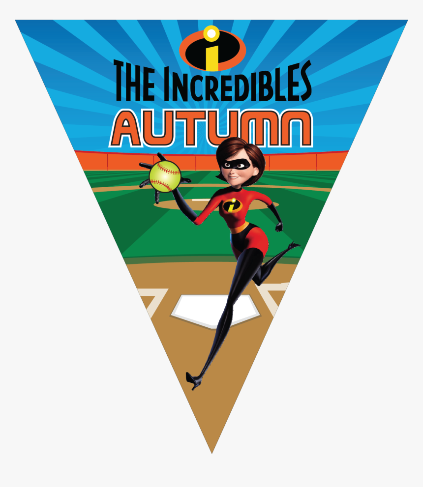 The Incredibles Triangle Individual Team Pennant - Incredibles, HD Png Download, Free Download