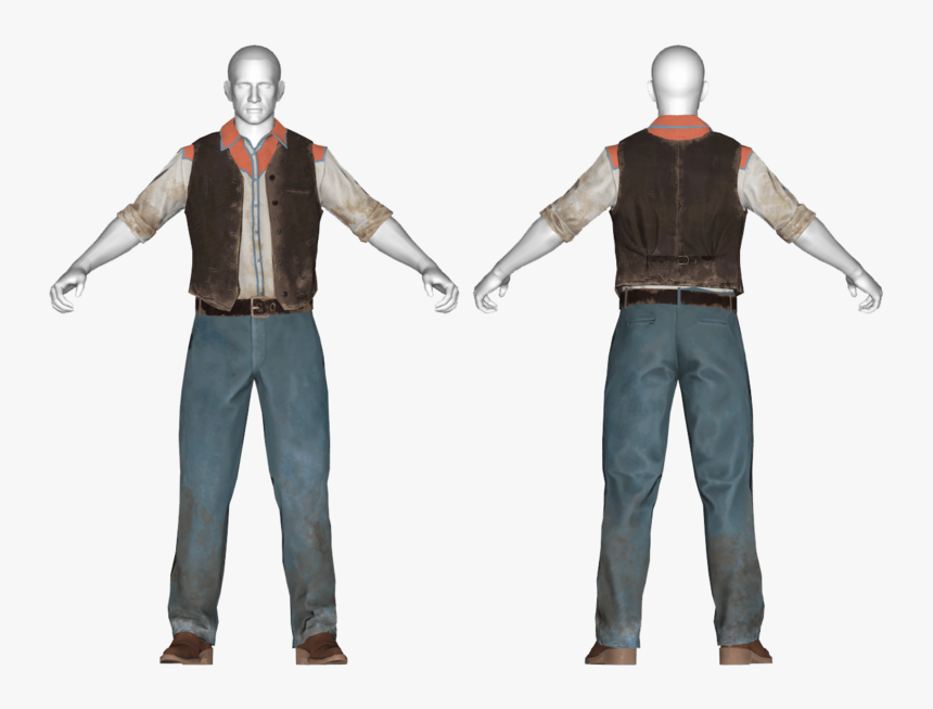 The Vault Fallout Wiki - Western Outfit With Chaps Fallout 76, HD Png Download, Free Download