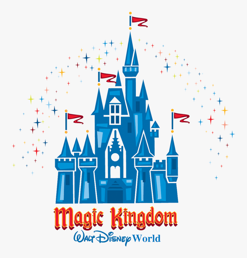 Walt Disney World Magic Kingdom Logo, HD Png Download kindpng