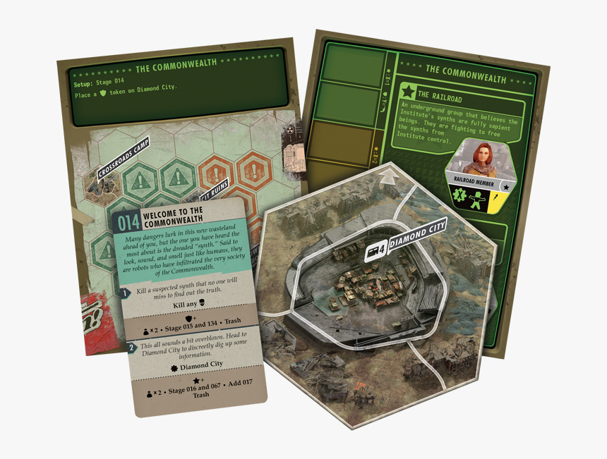 Fallout Brettspiel New California, HD Png Download, Free Download